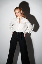 Carica l'immagine nel visualizzatore di Gallery, IDEALE BLOUSE in crêpe de chine