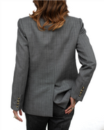 Carica l'immagine nel visualizzatore di Gallery, BLAZER GESSATO GRIGIO