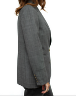 Carica l'immagine nel visualizzatore di Gallery, BLAZER GESSATO GRIGIO