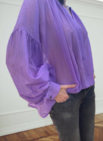 Carica l'immagine nel visualizzatore di Gallery, VOILE BLOUSE