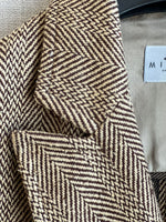 Carica l'immagine nel visualizzatore di Gallery, BLAZER SPIGATO CORDA IN PURA SETA GREZZA