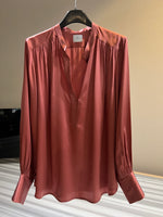 Carica l'immagine nel visualizzatore di Gallery, IDEALE BLOUSE Raso