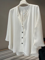 Carica l'immagine nel visualizzatore di Gallery, SAVANA Silk Blouse