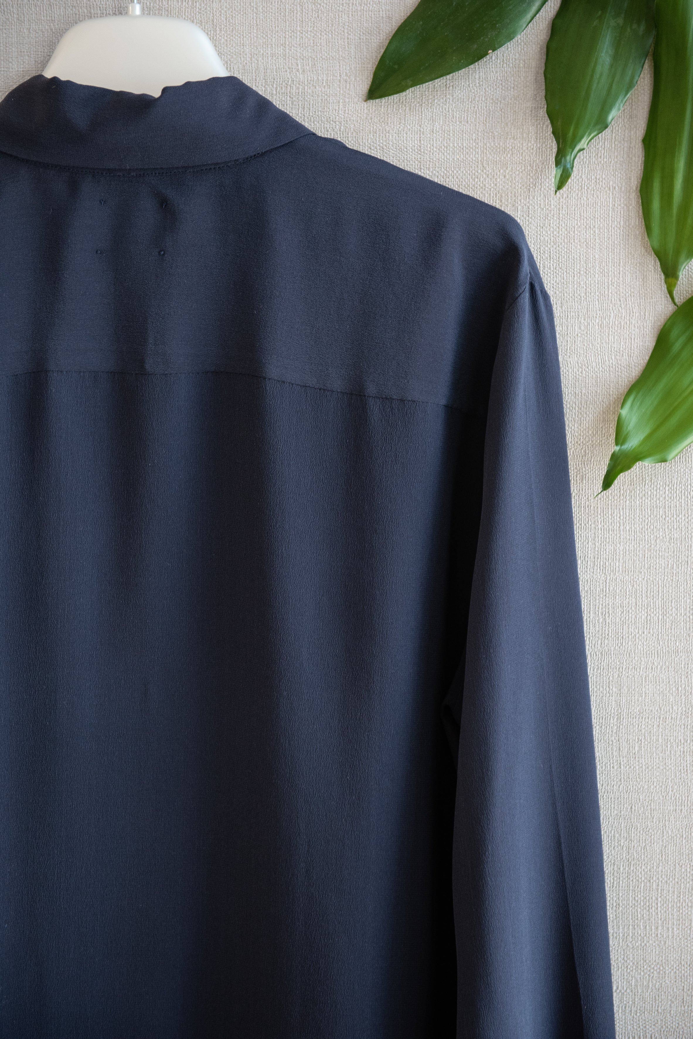 MEN'S SHIRT in pure silk crêpe de chine